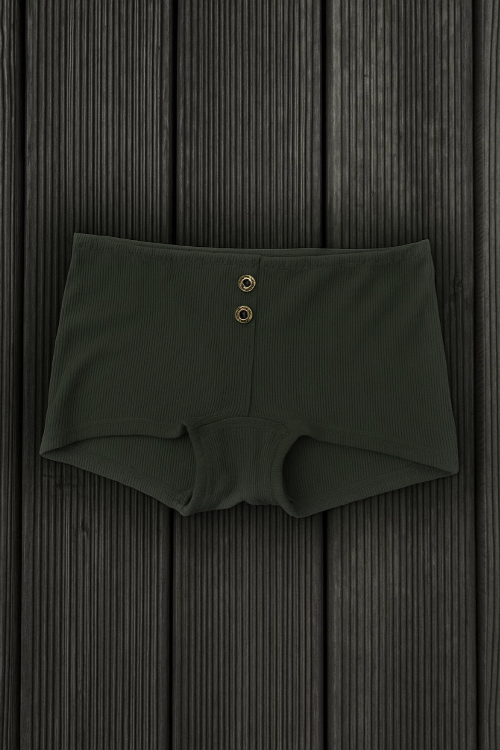 Moss Noir Button. Шортики с пуговицами