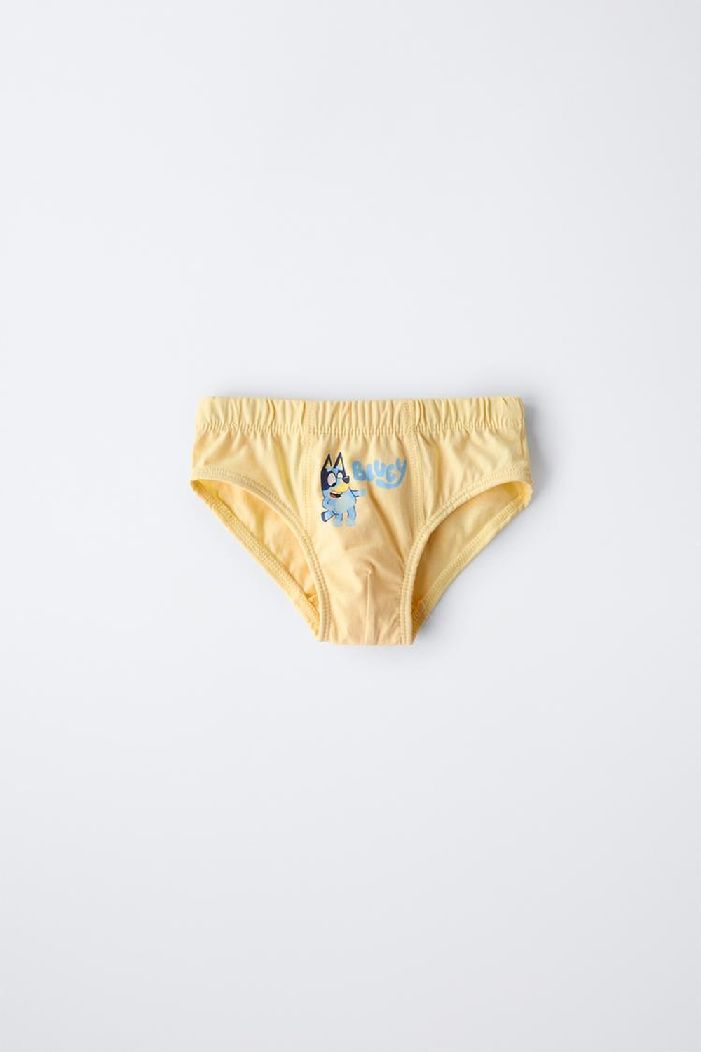 ZARA НАБОР ИЗ ТРЕХ ТРУСОВ С ПРИНТАМИ BLUEY © LUDO STUDIO, БЕЛЫЙ