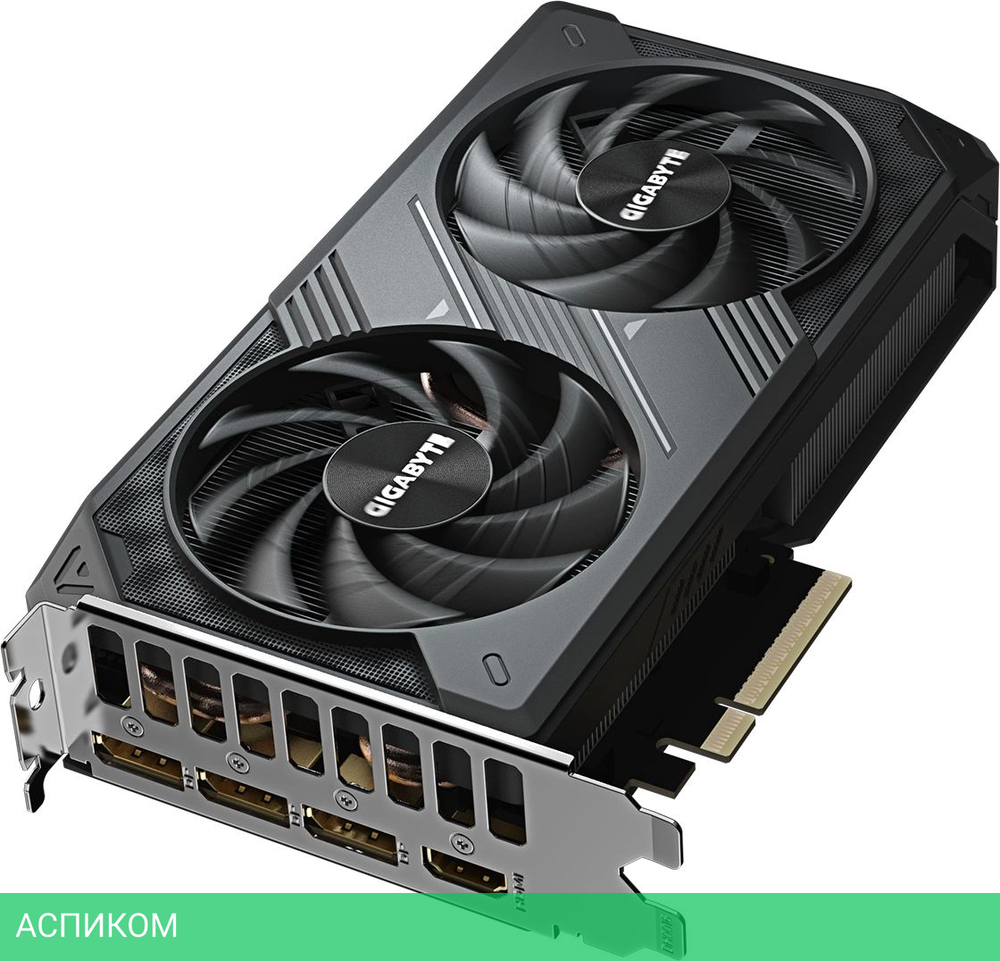 Видеокарта GigaByte GeForce RTX 5060 Windforce OC 8G GDDR7 (GV-N5060WF2OC-8GD)