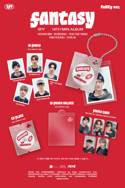 Альбом SF9 - FANTASY 14th Mini Album FANCY 5 Version SET