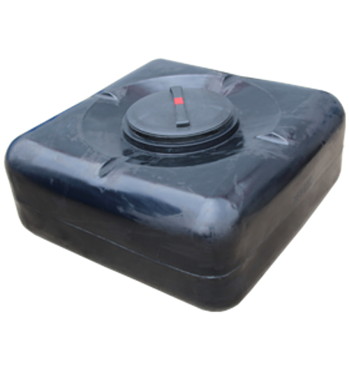 Бак для душа пластиковый большой STERH R 250 л. емкости для душа (101x101x47см;черный) - арт.555117