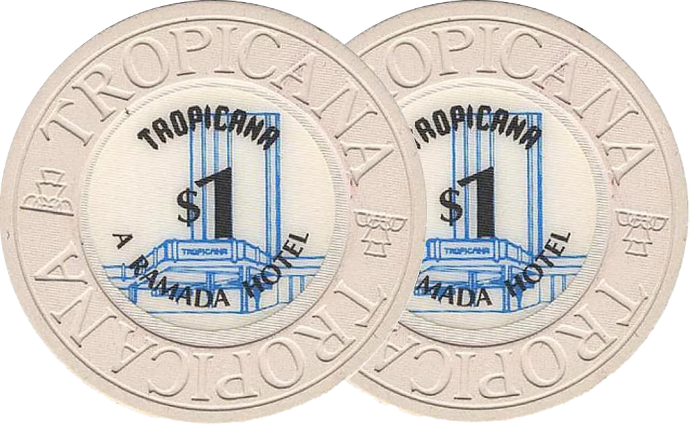 Tropicana Casino $1 Chip