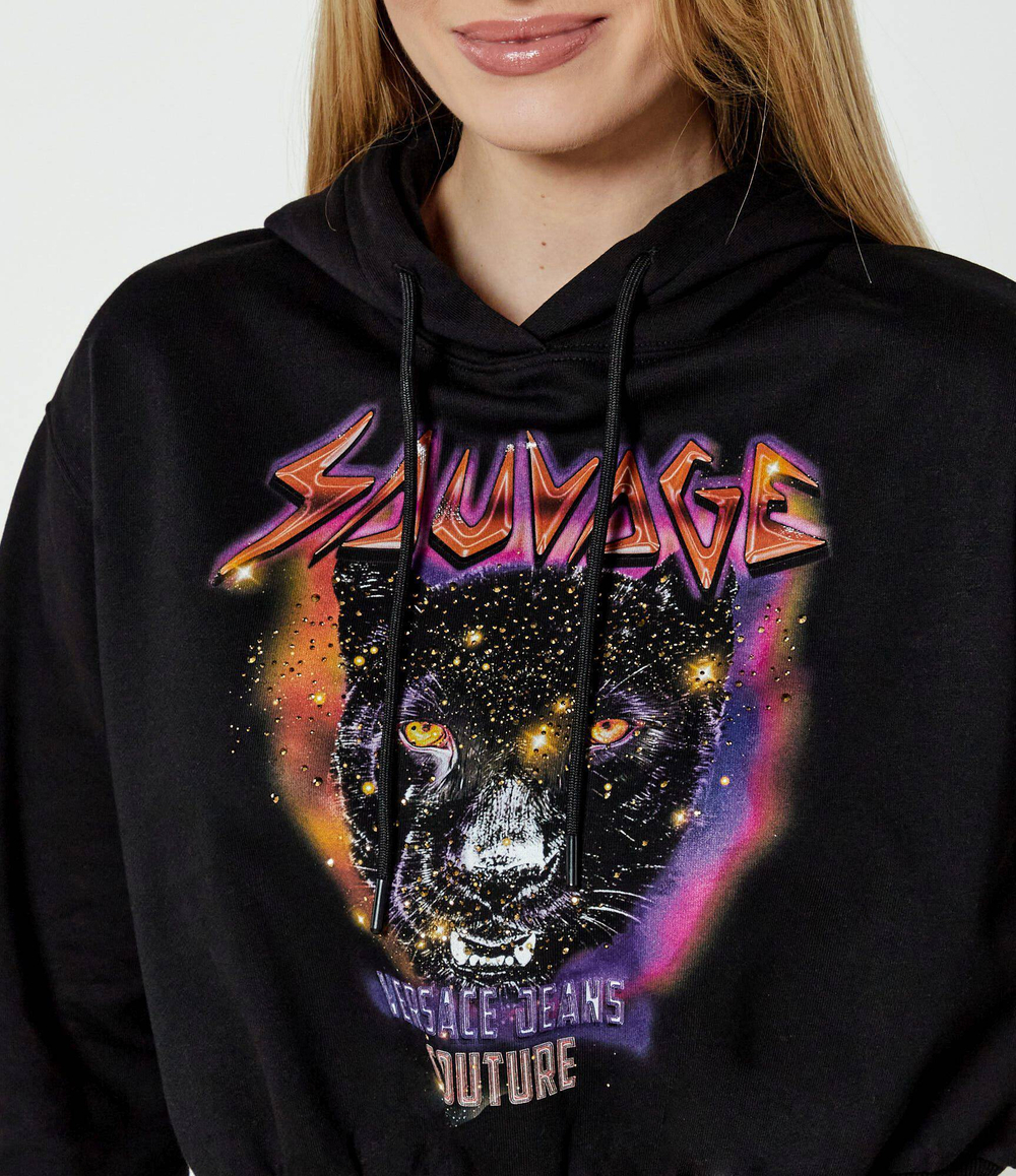 Худые Sauvage Panther Versace Jeans Couture - черный(78HAIC04CF00C)