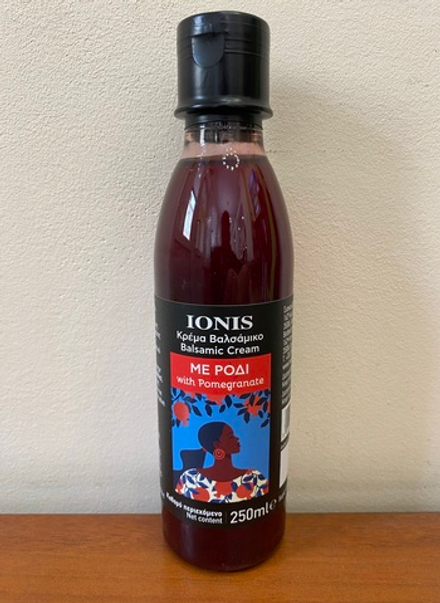 Соус-крем бальзамический IONIS гранат 250 мл, Греция