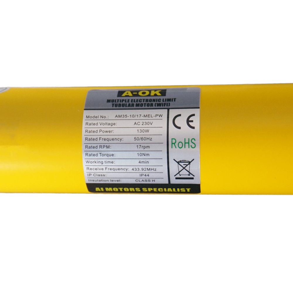 Привод AM35-10/17-MEL-PW - радио, эл. конц. полож. WiFi