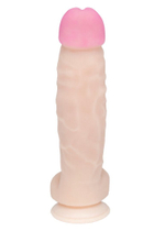 Крупный фаллоимитатор на присоске REAL Next №56 - 24 см. (Цвет: телесный)