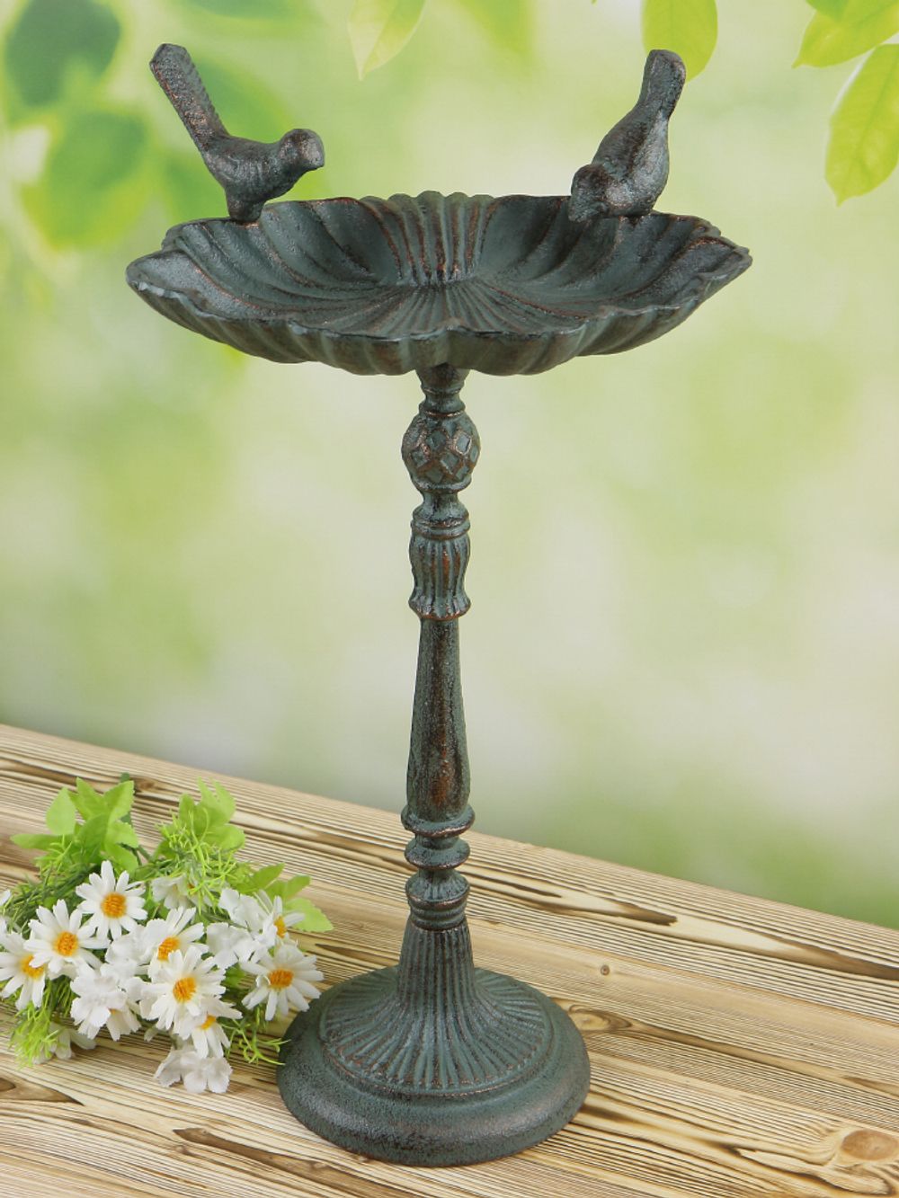 Iron Garden Кормушка-ванна для птиц напольная