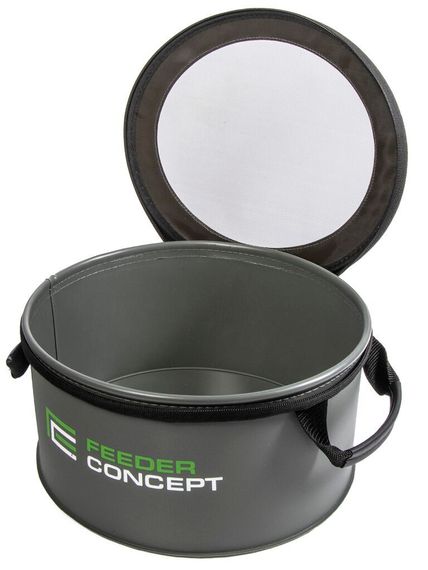 Ведро для прикормки и насадки Feeder Concept EVA WORM & GROUNDBAIT BUCKET 12л