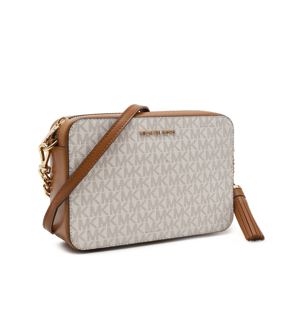 сумка-мессенджер ginny Michael Kors - кремовый(32F8GF5M2B)