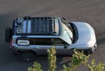 Платформа на крышу с лестницей и ящиком для DongFeng Mengshi M-Hero 817 М-Хиро багажник