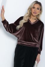 Джемпер Бери и беги (шоколад) Б12132 LT Collection