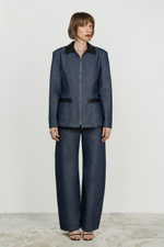 Жакет джинсовый