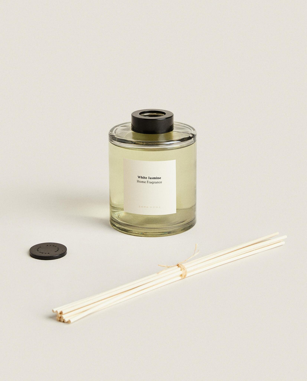 Zara Home WHITE JASMINE REED DIFFUSERS — ароматический диффузор с тростниковыми палочками, Белый Жасмин, 500 мл