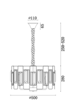 Люстра Freya FR5045PL-05G