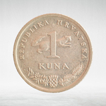 Croatia, 1 Kuna (Croatian Text), 1993, VF