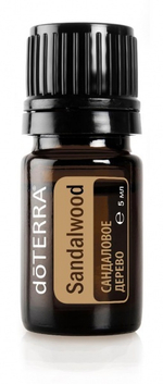 Эфирное масло doTERRA Сандаловое дерево, Sandalwood, Индийский сандал, 5 мл