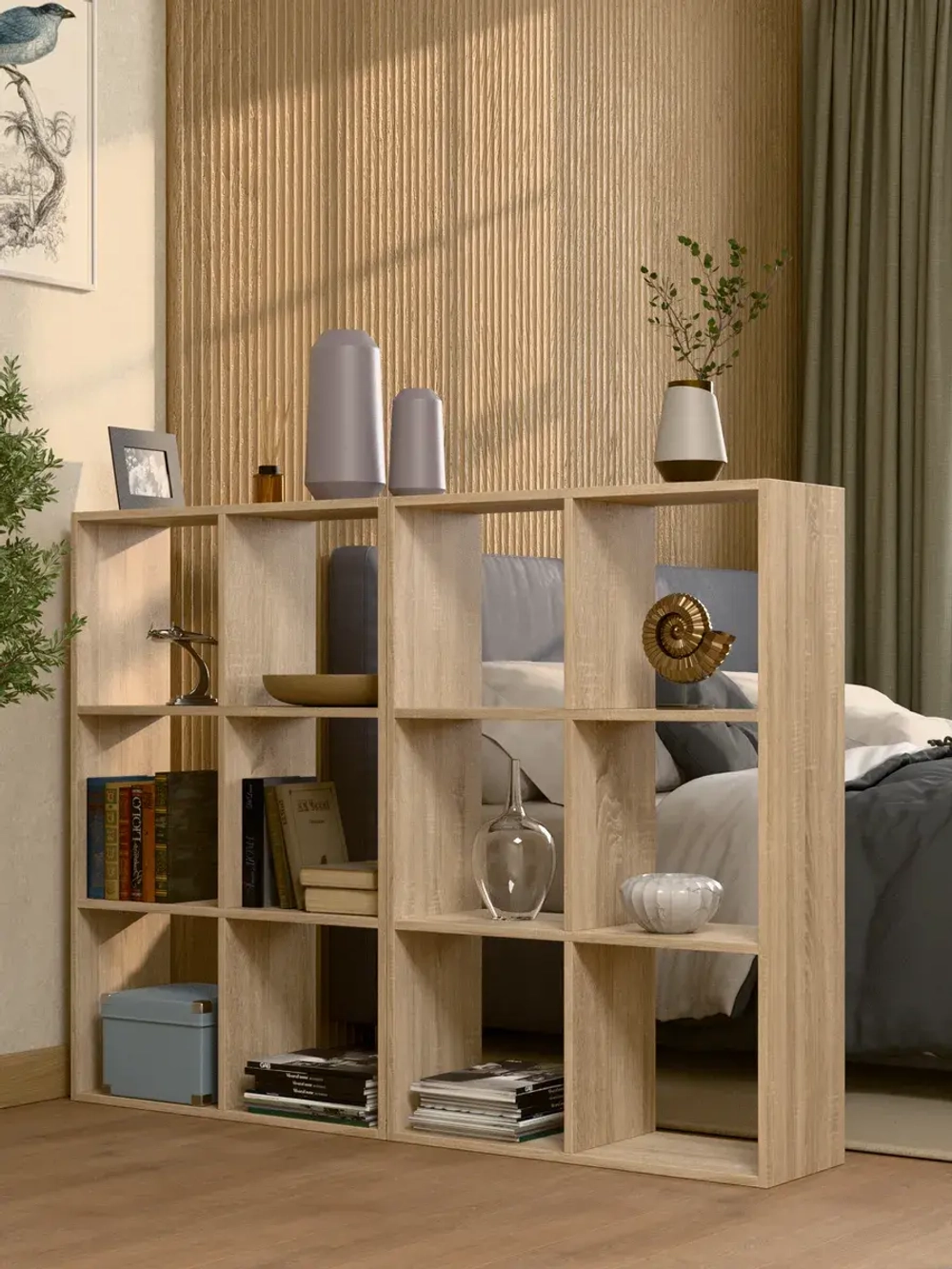 Стеллаж "ШЕЛФ" для книг и игрушек.