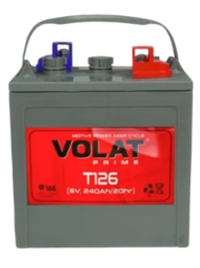 Тяговая аккумуляторная батарея Volat T126 (6V 240Ah)
