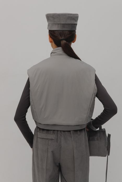 ЖИЛЕТ МИРИ СЕРЫЙ