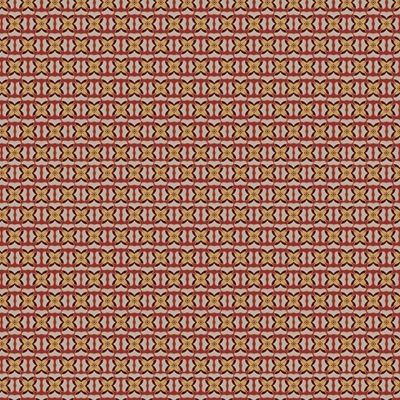 Геометрический узор на красном фоне