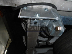 Фаркоп оцинкованный Galia C045A для Citroen Jumper 2006-, FIAT Ducato III 2006-, Peugeot Boxer 2006- платформа(паспорт и сертификат в комплекте)(без электрики)