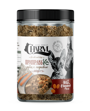 Лакомство CHARM для собак и кошек Приправа рубец дробленый, 80 гр