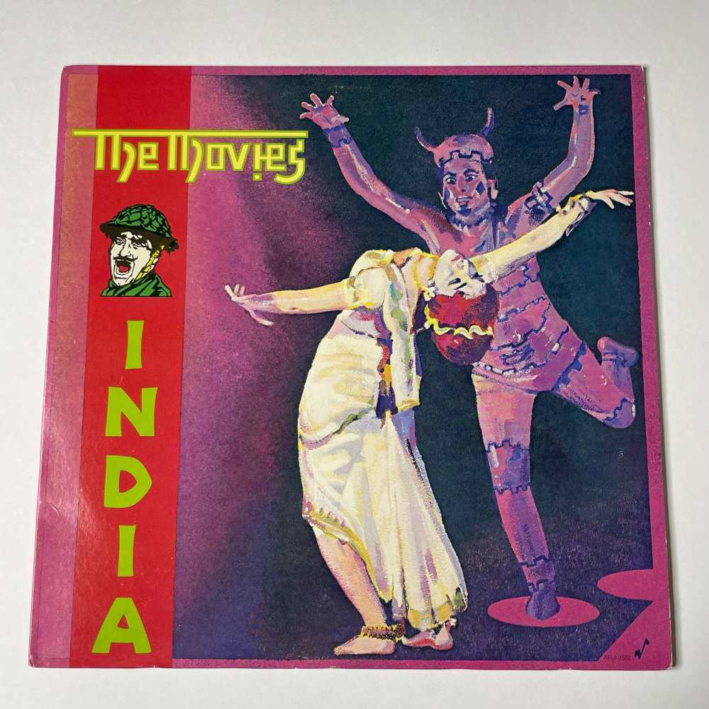 Винтажная виниловая пластинка LP The Movies India (USA 1980)