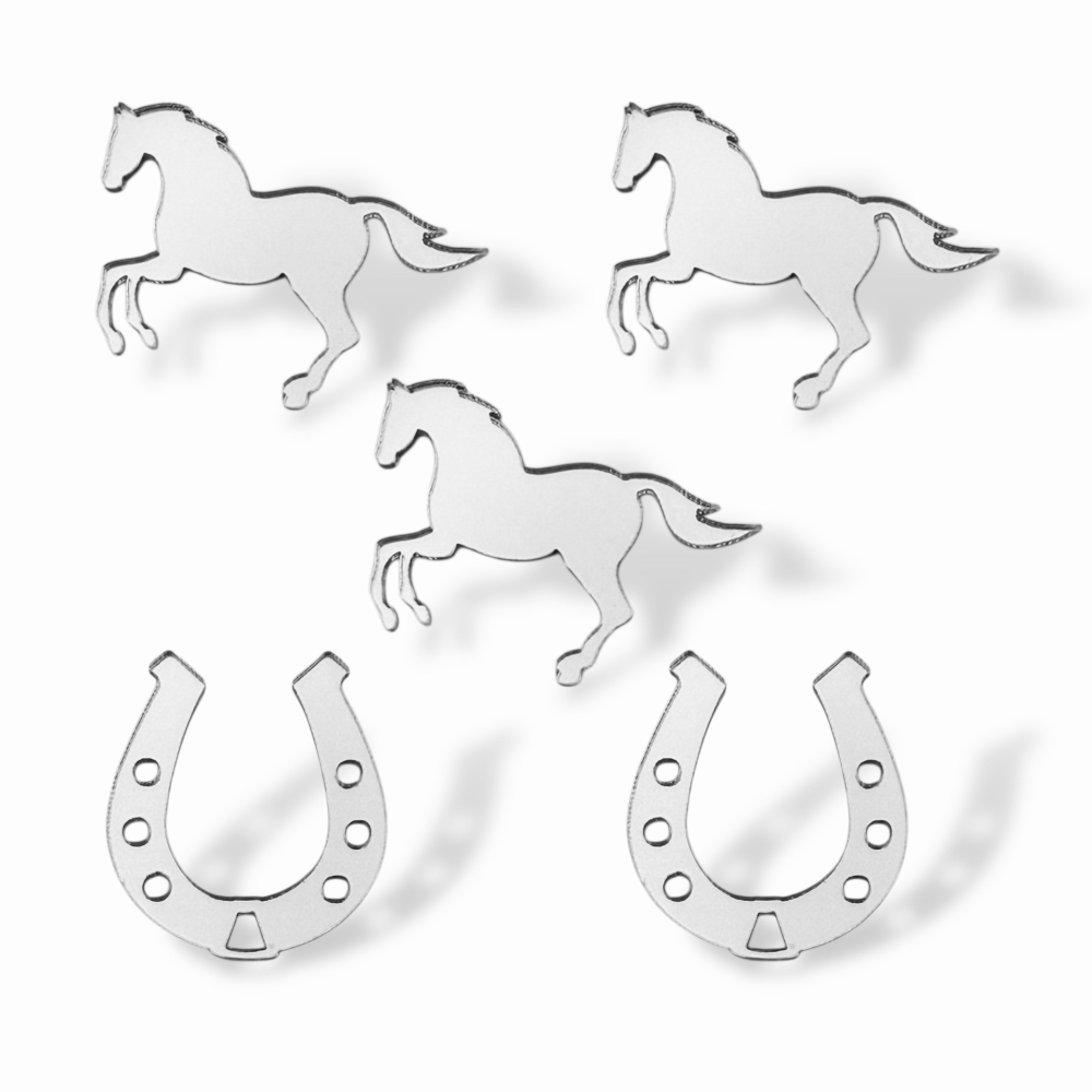 Топпер Бирка "Символ года 2026" ТБ6219 5шт акрил