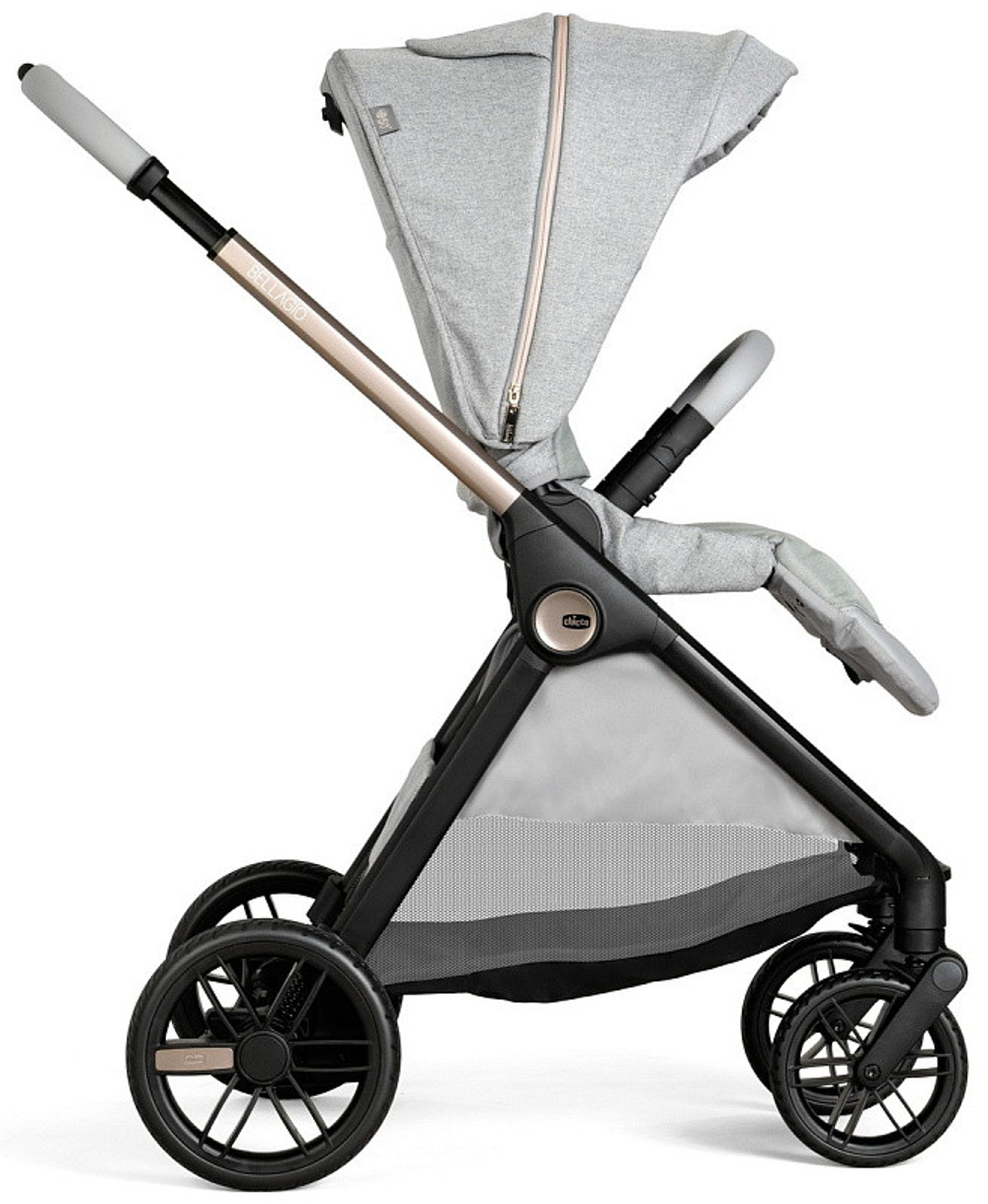 Коляска Chicco Bellagio 3 в 1 с автокреслом Kory Plus Black Satin Lunar Rock