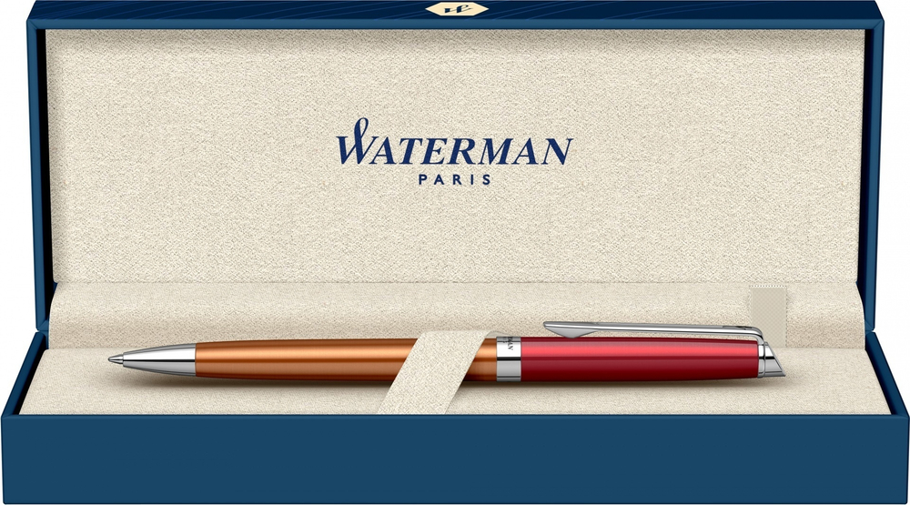 Шариковая ручка Waterman Hemisphere French riviera VERMILLON в подарочной коробке