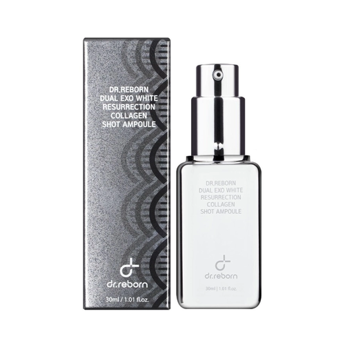 Сыворотка для лица Dr.Reborn Dual Exo White Resurrection Collagen Ampoule с двойными экзосомами и коллагеном, 30 мл