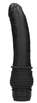 Черный вибромассажер Multispeed G-Spot Vibrator - 19 см. (Цвет: черный)