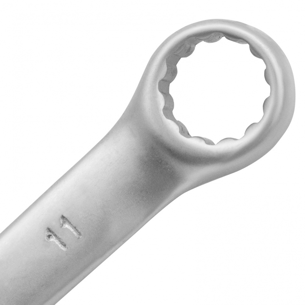 КЛЮЧ КОМБИНИРОВАННЫЙ MATRIX 11ММ CRV МАТОВЫЙ ХРОМ 15107