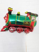 F Шар фигура Поезд (зеленый) 33"/83 см (БГ-35)