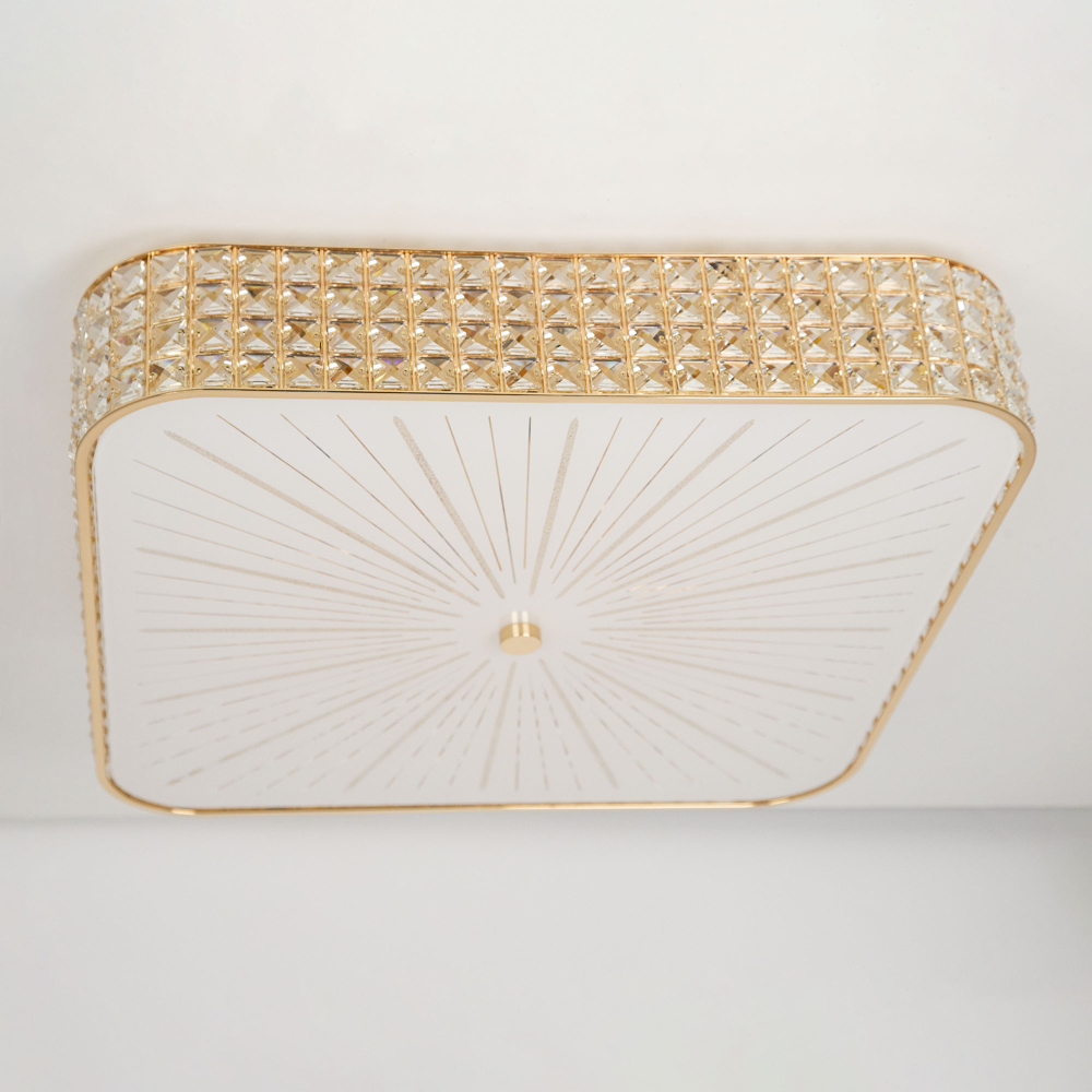 Citilux Портал CL324202 Люстра хрустальная Золото