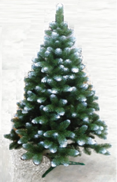 Ель искусственная "Европейская шишка большая" 160см. белоснежные кончики