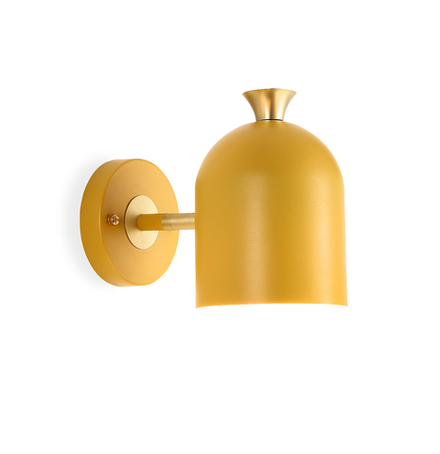 Wall design lamp Hood  (Yellow)