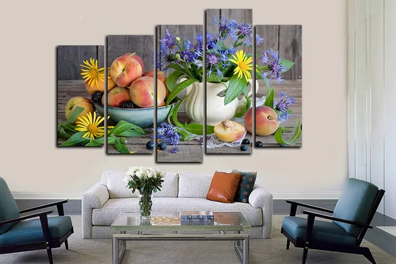 Модульная картина " Летняя композиция "