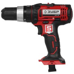 Аккумуляторная дрель-шуруповерт ЗУБР ДШУ-185 ударная (без акк, без з/у)