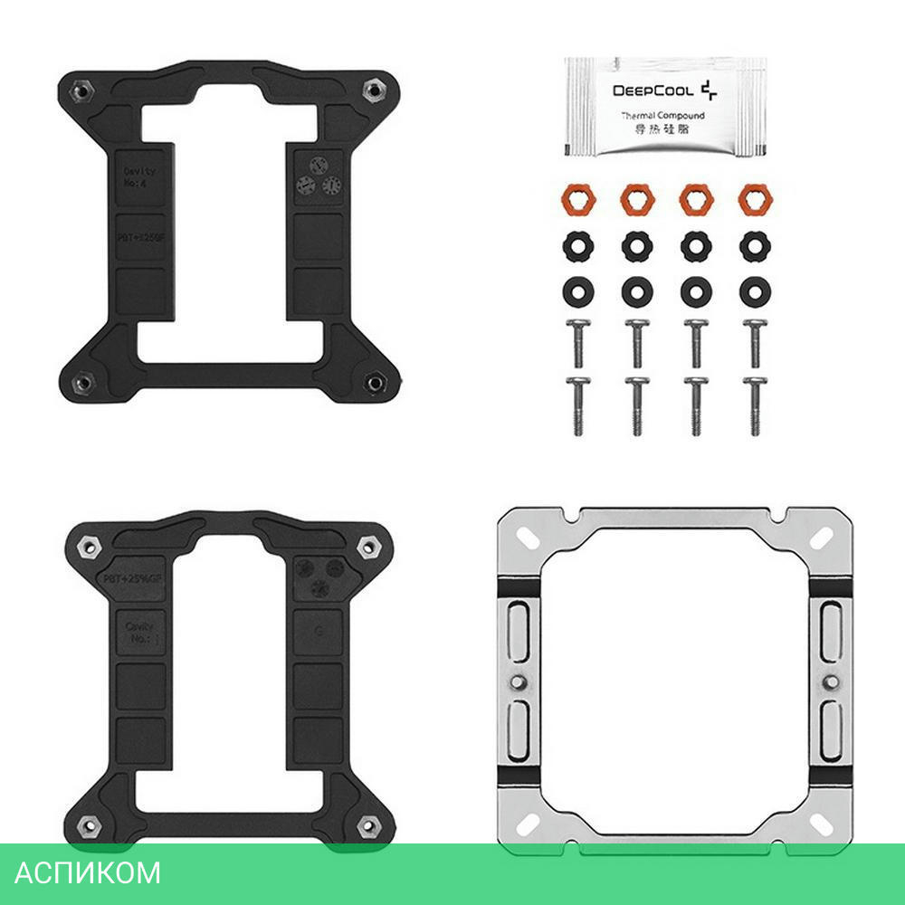 Кулер для процессора DeepCool AG400 (R-AG400-BKNNMN-G-1)