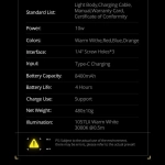 Студийный фонарик SIDANDE 10 Вт для проекционной фотосъемки с фокусировкой