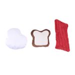 Набор из 3х мини-игрушек "Завтрак" ZippyPaws