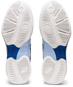 Мужские кроссовки теннисные Asics Gel-Game 8 - белый, небесный