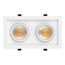 Светильник MS-VORTEX-BUILT-S250x140-2x30W Day4000 (WH-WH, 30 deg, 230V) (Arlight, IP20 Металл, 5 лет) 057764