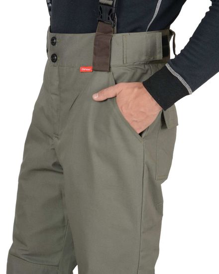 Костюм зимний "Сириус-Кобальт" брюки (оливковый/т.коричневый)