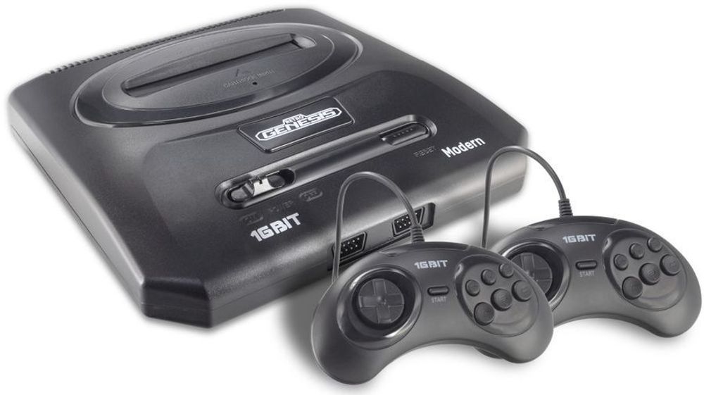 Retro Genesis Modern (170 игр, подключение по AV, проводные геймпады)