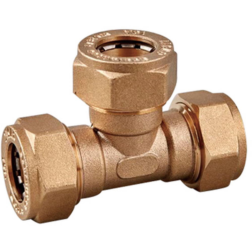 Тройник VIEIR обжимной 25X15X25 (27/3) VP251525