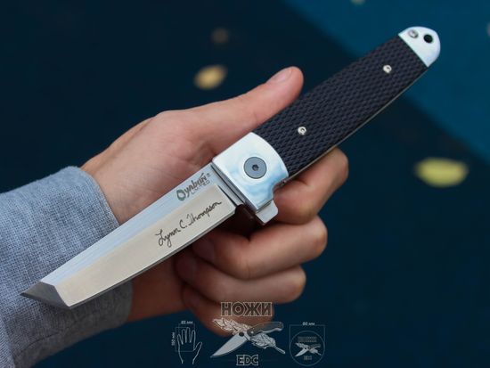 Складной нож Cold Steel 32AA Oyabun Limited c клинком из стали CPM-S35VN, рукоять алюминий / G10
