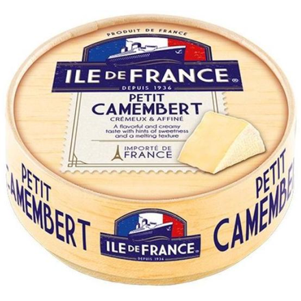 Сыр ILe De France Petit Camembert с белой плесенью 125 гр