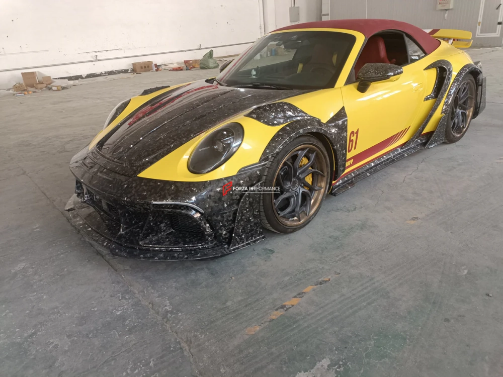Кованый карбоновый обвес для PORSCHE 911 992 Carrera Turbo S 4S Порше